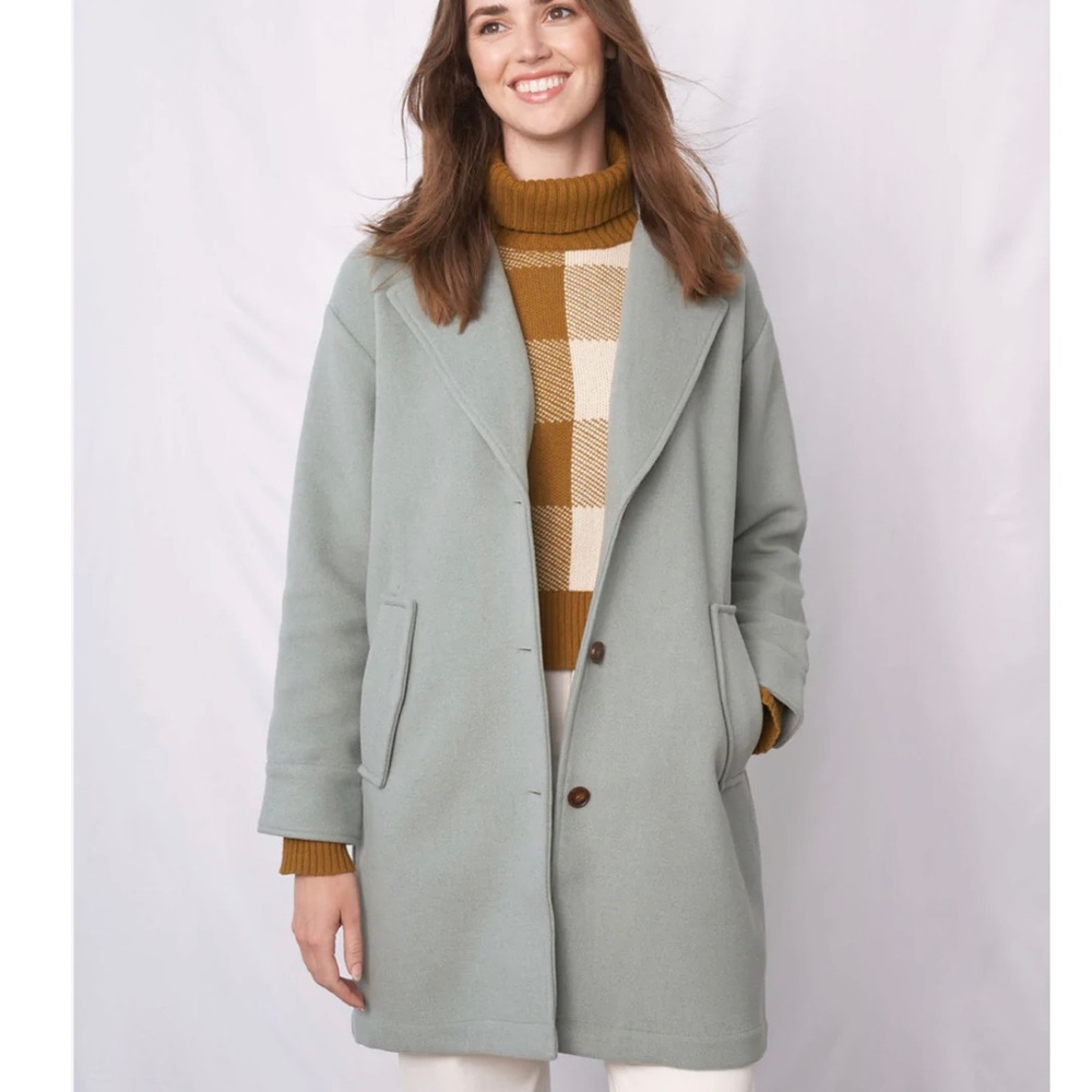 Wool Blend Coat NWT